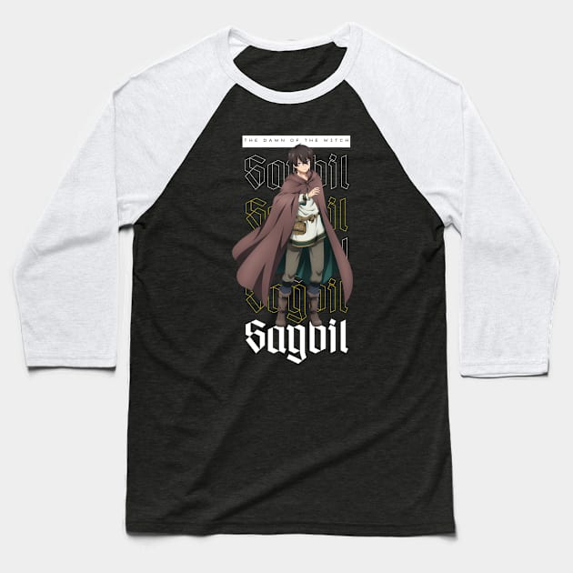 saybil the abyss sorcerer Baseball T-Shirt by AssoDesign